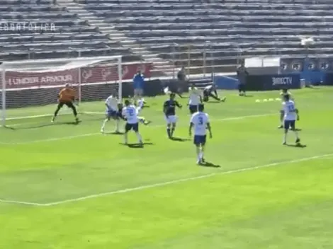 Sacha Sáez se manda un golazo en amistoso de Católica