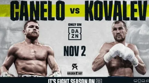 Ver en VIVO Canelo vs Kovalev por el Campeonato Mundial WBO semipesado