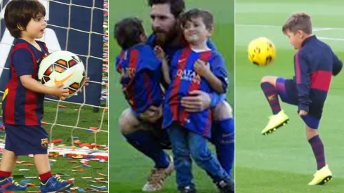 Tres hijos de la gran dinastía del Barcelona dan sus primeros pasos en el fútbol