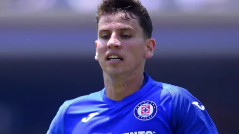 Lichnovsky anotó en el partido de Cruz Azul ante Santos Laguna, pero no les alcanzó.