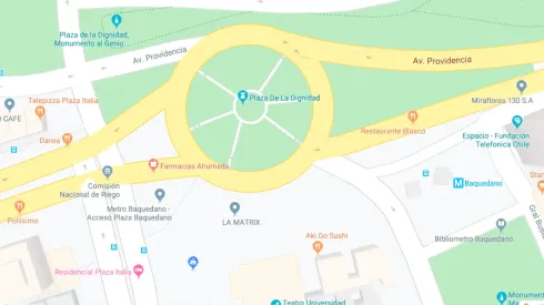 Google Maps rebautiza Plaza Italia