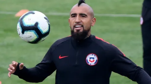 Arturo Vidal es uno de los pilares de la nómina chilena para enfrentar a Perú