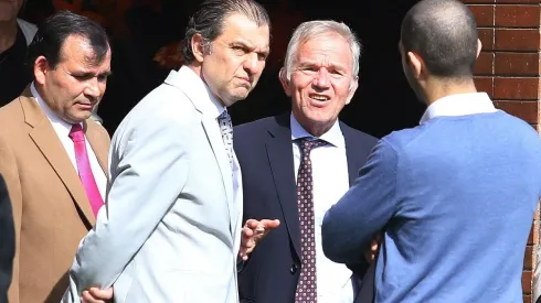 Mosa y Ruiz-Tagle en la última junta de accionistas de Blanco y Negro.