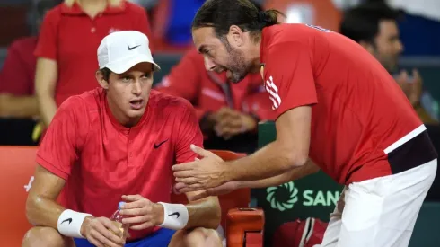 Video | El equipo chileno de Copa Davis llega a Madrid y tiene su primera práctica