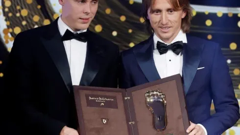 Modric ganó el Golden Foot