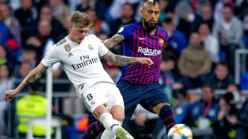 Vidal contra Real Madrid.