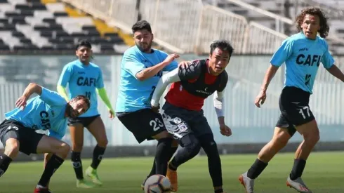 Colo Colo enfrentó en amistoso a Santiago Morning.