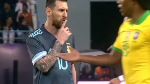 ¡Qué atrevido! Messi manda a callar a Tite