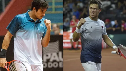 Cristian Garín y Diego Schwartzman están 2-2 en el historial de enfrentamientos