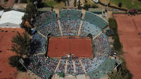 El court central del Estadio Nacional será escenario del ATP Santiago.