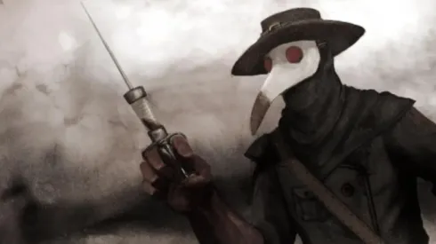 Así era el traje de los médicos que trataban la Peste Negra.