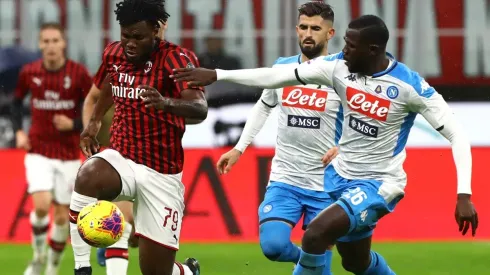 Empate entre el Milán y el Napoli