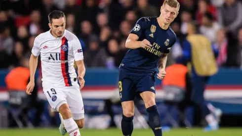 Real Madrid vs París Saint-Germain se enfrentan por la UEFA Champions League.