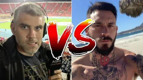 De Tezanos fue fuerte pero al balón contra Pinilla, que se defendió a brazo partido