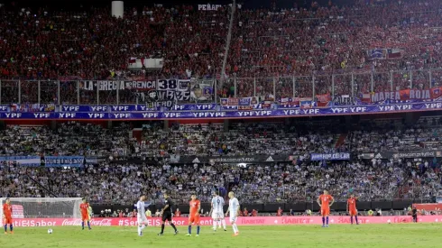 Argentina vs. Chile en el Monumental de Buenos Aires.