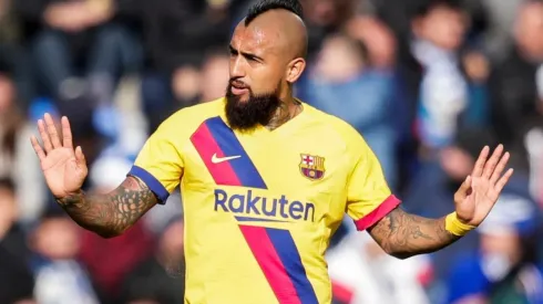 Arturo Vidal ingresó en los últimos minutos de la victoria de Barcelona sobre Borussia Dortmund