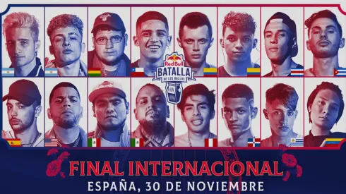 16 MCs serán parte de Red Bull Batalla de los Gallos en Madrid este sábado.