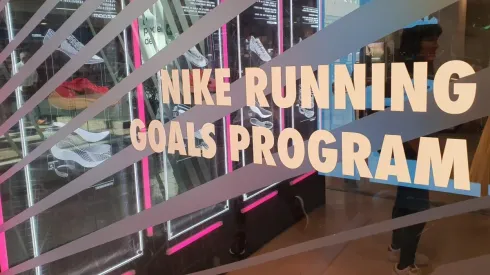 Nike Running Goals Program funcionará en la Nike Store de Mall Alto Las Condes en Santiago.