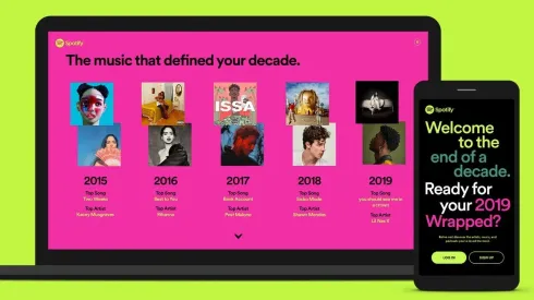 Spotify presenta las estadísticas anuales de sus usuarios