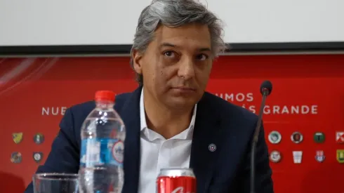 Sebastián Moreno, el presidente de la ANFP.