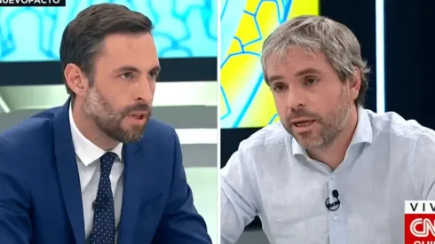 Matamala con Blumel en CNN Chile.