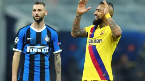 Vidal contra el Inter.