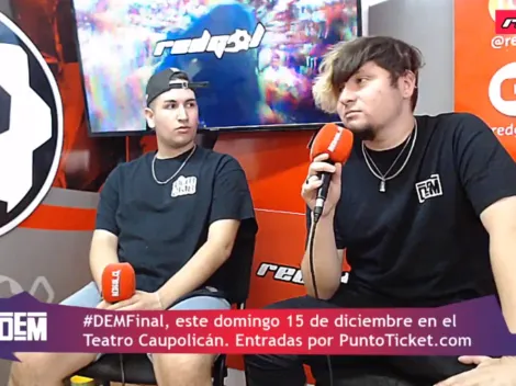 Anubis y Blazzt anticiparon en RedGol el DEM Final en el Teatro Caupolicán