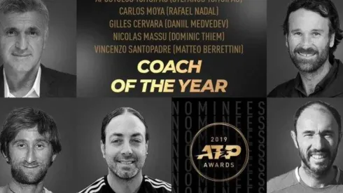 Nicolás Massú es nominado por la ATP a mejor entrenador del año