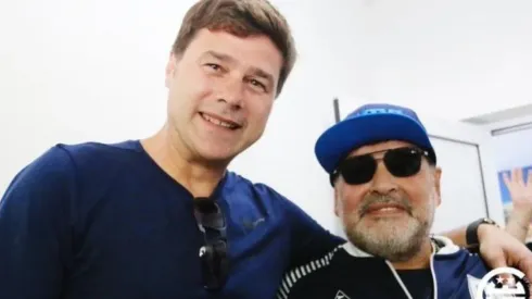 Maradona postula a Pochettino para la banca de Boca