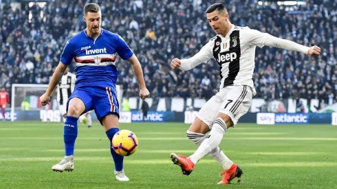 Cristiano Ronaldo y la Juventus irán por el triunfo ante Sampdoria