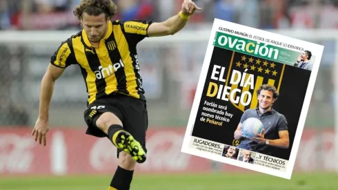 Diego Forlán, a nada de ser el próximo DT de Peñarol.