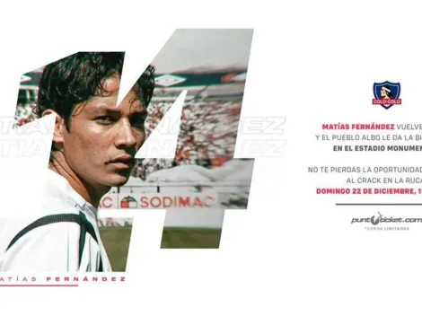 En vivo | Colo Colo presenta a Matías Fernández