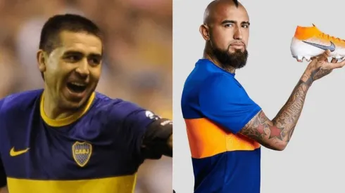 El sueño de Juan Román Riquelme: Arturo Vidal con la camiseta de Boca