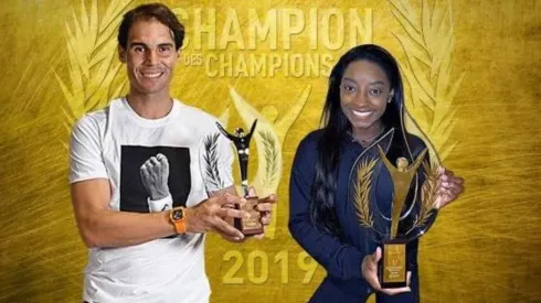 Simone Biles y Rafael Nadal cierran un año redondo en sus carreras.