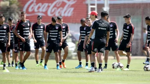 Uno de los últimos entrenamientos del año de la sub 23.
