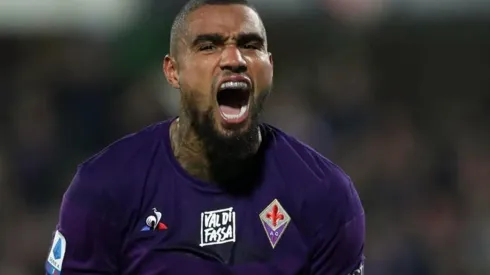 Kevin-Prince Boateng llegó a la Fiorentina esta temporada y es compañero de Erick Pulgar