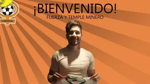 El delantero argentino llega por una temporada al cuadro minero.