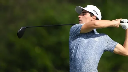 El joven golfista tuvo una primera jornada de ensueño.
