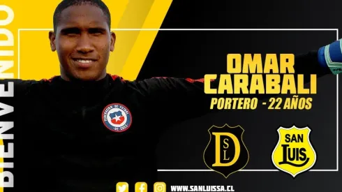 Carabalí llega a tomarse el arco de San Luis.