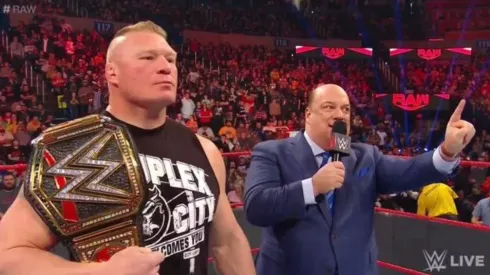 Brock Lesnar ingresará primero en el Royal Rumble Match