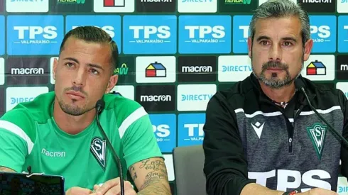 Ubilla y Ramírez en rueda de prensa.
