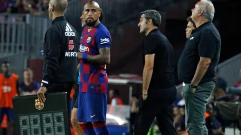 Valverde por Vidal: "Juega con nosotros, estará en el campo o en el banquillo"