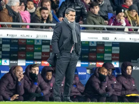 Hinchas exigen la salida de Ernesto Valverde de la banca del Barcelona