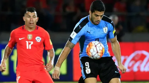 Luis Suárez por lesión y Gary Medel por suspensión no estarán en el duelo Uruguay-Chile