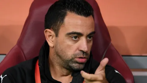 Xavi en Qatar.