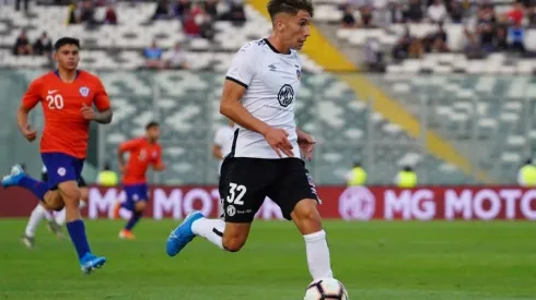 Luciano Arriagada ya jugó con el equipo adulto