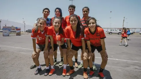 "Iquiqueñes", el equipo mixto que participó en el Red Bull Neymar Jr's Five.