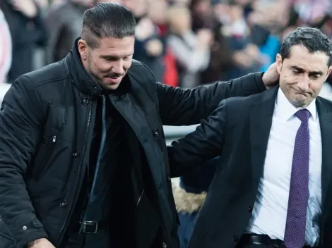 Simeone: "Valverde es un grandísimo entrenador"