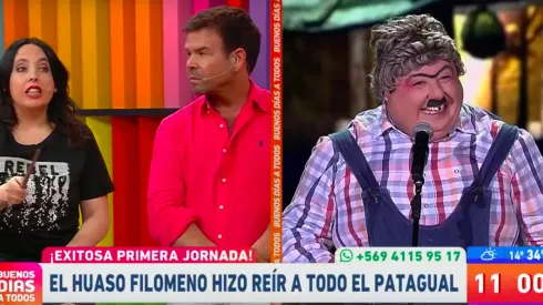 Chiqui encaró al Huaso Filomeno por chiste sexista en Olmué 2020