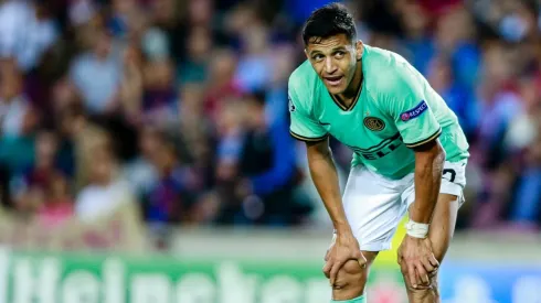 Alexis Sánchez no pudo gravitar en el escaso tiempo de juego que le dio Antonio Conte